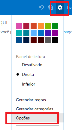 Como alterar senha do Hotmail email passo 1