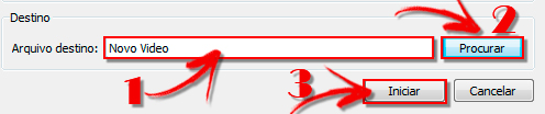 Vlc renomear procurar iniciar
